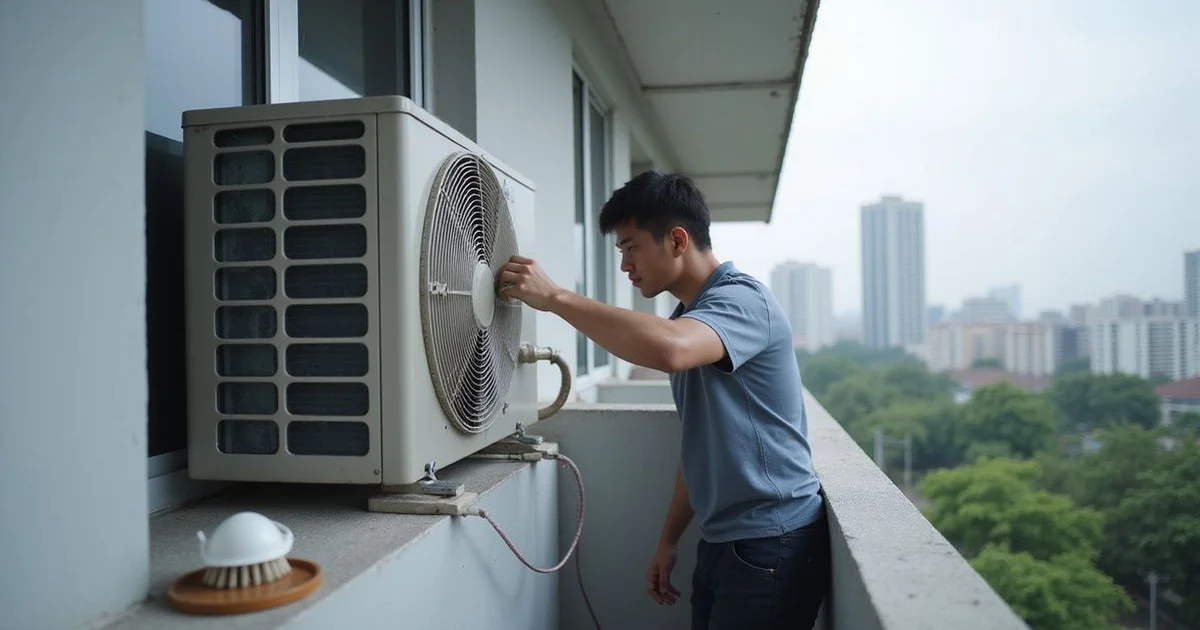 Haze season aircon care in Singapore